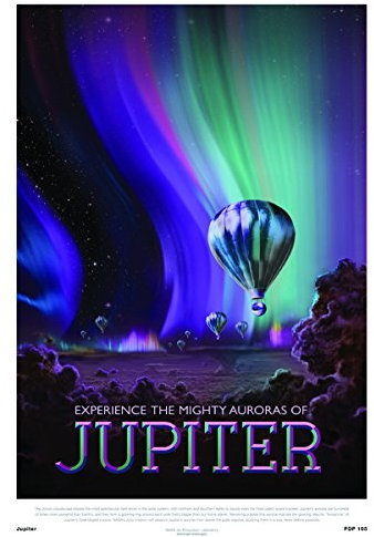 onthewall Jupiter NASA Space Exploration 30 x 40 cm Kunstdruck Poster