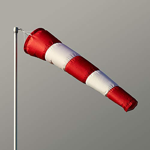 Manica a vento professionale, conforme norme ICAO, impermeabile, resistente ai raggi uv, diametro 46cm, lunghezza 200cm