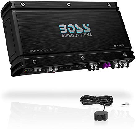 Boss OX3KD - Amplificatore audio stereo per auto, 3000 W, 1 canale, monoblocco, classe D