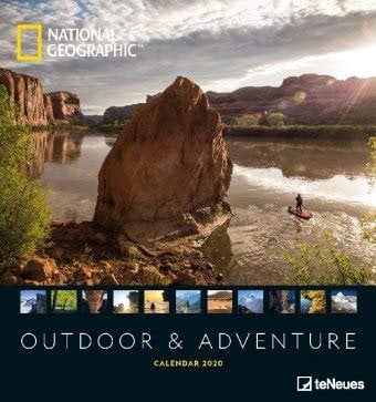 Outdoor & Adventure - Kalender 2020 - teNeues-Verlag - National Geographic - Fotokalender - Wandkalender mit spektakulären Landschaften - 45 cm x 48 cm