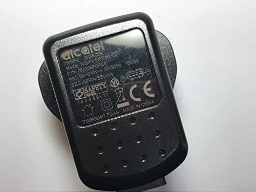 Replacement for Genuine 5.0V 550mA Travel Charger USB Plug for ALCATEL ONETOUCH 2008G Mobile