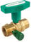 Hermann Schmidt UNIWATER DVGW Kugelhahn 1 Zoll IG (DN 25) mit Entleerung mit ISO-T-Griff, Typ 1469