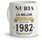 LolaPix Taza personalizada. Tazas personalizadas. Tazas desayuno originales. Varios diseños. CUMPLEAÑOS COSECHA