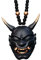 Gintdinpu Auto Hängender Anhänger mit Samurai Helm Hannya Japanischer Oni Auto Rückspiegel Charme, Mode Anhänger Auto Dekoration Auto Ornament Zubehör Hängen Charme