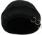 AIBEARTY Swag Short Fisherman Beanie für Männer Frauen Rollbündchen Beanie Skull Caps Wolle Strick Winter Ski Mütze mit O Ringen, Schwarz, Einheitsgr��e