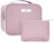 Narwey Kosmetiktasche Damen, Kulturtasche Damen, Groß Make up Tasche Reise Schminktasche Mädchen, Kosmetik Tasche, Makeup Bag Cosmetic Bag (Rosa (Aktualisierung))