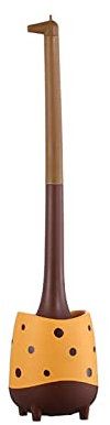 BoiMoe Toilet brush and plunger with holder,cute toilet brush for Bathroom cleaning