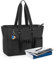 Damero Sac fourre-tout pour enseignant avec compartiment rembourré pour ordinateur portable, sac de travail pour enseignant, Noir