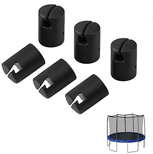 6 Stück Trampolin Kappen Trampolin Endkappe Ersatzkappe Für Trampolinstange Pfostenkappen Für Die Netzstangen des Trampolins, Trampolin Stangen Kappen, Robuste Trampolin Abdeckkappen