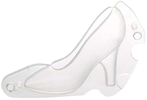 Kuchen Süßigkeiten Form 3D Werkzeug Molding Schuh Hohe Schokolade Kunststoff DIY Machen Ferse Küche, Esszimmer & Bar Geburtstagskuchen Form (White, L)