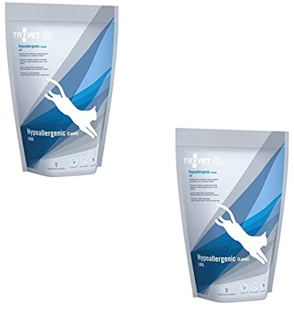 Trovet Hypoallergenic Lamm & Reis LRD | Doppelpack | 2 x 500 g | Diät-Alleinfuttermittel für Katzen | Bei wiederkehrenden Struvitkristallen (Prophylaxe) | Bei Futtermittelallergien