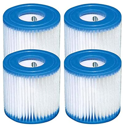 MGRAS Filtro de piscina compatible con Intex Tipo H Cartucho de filtro de piscina Tipo H - 29007P Hoover piezas y accesorios (color: 4 piezas)