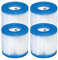 MGRAS Filtro de piscina compatible con Intex Tipo H Cartucho de filtro de piscina Tipo H - 29007P Hoover piezas y accesorios (color: 4 piezas)