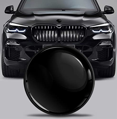 SkinoEu Tuning Emblem für Fronthaube und Kofferraum 82 mm Kompatibel mit BMW Emblem 51767288752 Schwarz EX 13