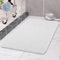 COSYLAND Tappeti bagno 40 x 60 cm - Tappetino Bagno - Tappeto Bagno Antiscivolo - Tappeto Bagno Assorbente - bianco