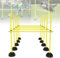 ACXIN Agility Hürdenset für Kondition, Sprungkraft und Schulsport - Trainingsstangen-Set für vielseitiges Training - Gelb