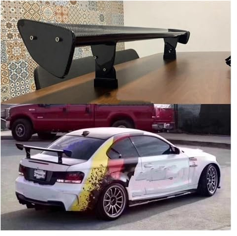 Heckflügel Heckspoiler Schwanz Trunk Flügel Boot Für 1M M3 E82 E87 E90 E92 E93 F30 F10 Stil Für GTS Carbon Faser Material Heckspoiler (Farbe : Kohlefaser)