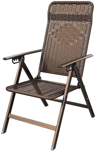 TS TAC-SKY Sillas De Terraza, Sillas De Oficina con Ajuste De 5 Velocidades, Sillas De Exterior, Sillas De Salón For Exteriores, Sillas Reclinables