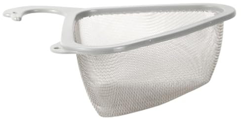 Cesta de drenaje triangular para fregadero, cesta de colador de fregadero de esquina | Cesta de drenaje con diseño de cuello de cisne para fregadero de cocina,Filtro de malla multifunción de drenaje r