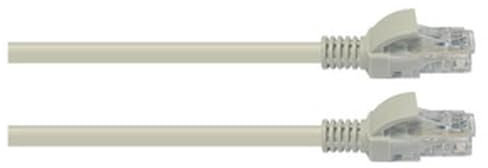 Cable UTP Cat 6 de 0.5m, 8 Pares, 8 Conectores – Ideal para Redes de Datos y conexión de Dispositivos en Alta Velocidad.