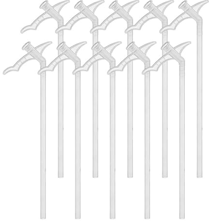 TOP-MAX 10x Sprühschaum Ersatzröhrchen, Dämmschaum Düsen für Bauschaum, universelle Aufsätze für DIY Füllarbeiten, Hausdämmung & Bauprojekte