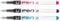 Pilot V Pen Disposable Fountain Pen - Assorted, Pack of 3
