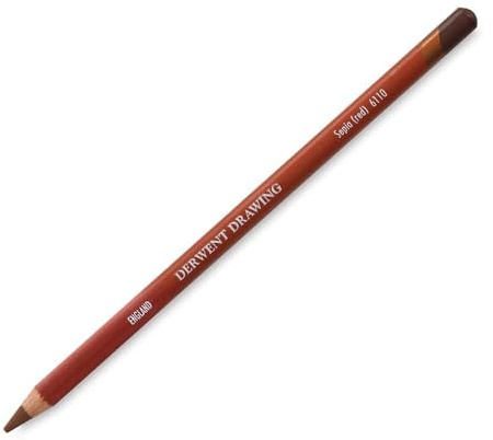 Derwent 6110 Drawing Pencil - Sepia