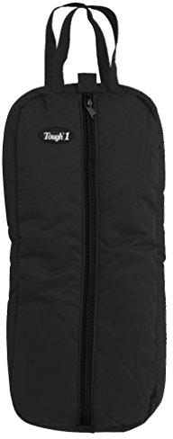 Tough 1 Trensen-/Halftertasche aus schwerem Denier, Nylon, Schwarz