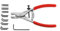 Facom 470.E7 Lot de 2 embouts de rechange pour pince