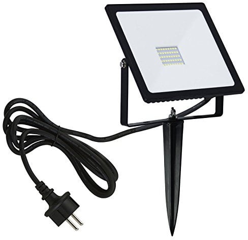 Trango IP65 50 Watt 65-506 LED Gartenstrahler, Teichstrahler, Außenstrahler, Fluter, Flutlicht 6000K Tageslichtweiß (kaltweiß) Außenwandstrahler, Wegbeleuchtung, Strahler, Außenleuchte, Wandlampe