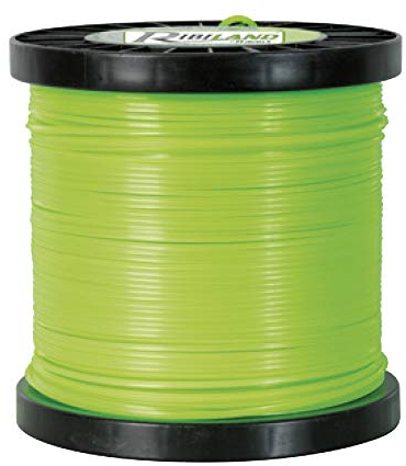 Ribimex PRDFC060X40CR Fil carré en bobine, 4 x 60 m, vert