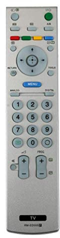 VINABTY RM-ED005 Mando a Distancia de Repuesto para Sony Bravia TV KDL-46V250 KDL-26S2000E KDL-46V2000 KDL-26S2010 KDL-46S2000 KDL-40V2000 KDL-40S2000 KDL-32V2000 KDL-32S2020E KDL-32S2020 KDL-32S2010