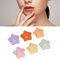Brrnoo Mini Candy Matte Lippenstift-Set, 6-teilig, Langlebig, Antihaftbeschichtet, Sternförmig, Tragbar, 1 G, Mini-Matt-Lippenstift, Langanhaltend, Wasserdicht, Tupfe