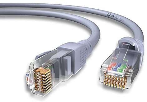 Oren CAT6 3m Ethernet Cable LAN - Patch Cord | High-Speed 10Gbps | Pure Copper 24 AWG Stranded - Premium Network Cable with RJ45 Connector | Internet, Broadband, LAN, Network Lead