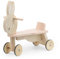 Trixie - Vélo à 4 Roues en Bois certifié FSC - Draisienne pour Enfants à partir de 1 an - Mrs. Rabbit (Lapin)