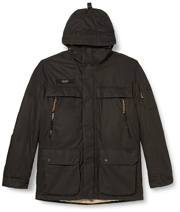camel active Herren 420760/2o71 Jacke, Nougat, 54 EU