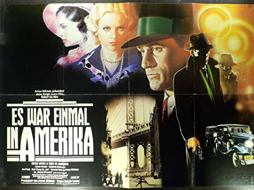 Es war einmal in Amerika - Robert De Niro - Filmposter A1 60x84cm gefaltet