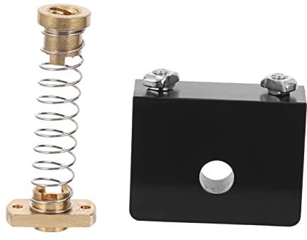 PLAFOPE Messingbeschläge 1 Satz Stahlschrauben D Für Drucker Lücke Edelstahl Beseitigen Muttern Geladen Eliminierung Schraube Federspiel Direkte Gewindesteigung Anti-T Stangenteile Mutter