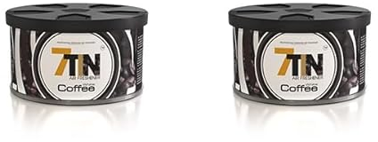 Autoduft, Lufterfrischer aus der Dose mit dem Duft von Kaffee x2
