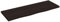 vidaXL Piano Bagno Marrone Scuro 80x30x2 cm Legno Massello Trattato
