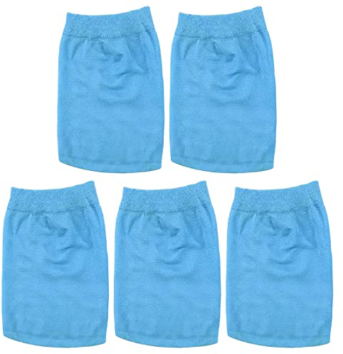 Cymwer 5/10/20/30/40/50/100pcs Fine Mesh Skimmer Durable Pool Mesh Filter Reusable Pool Skimmer Socks Pool Cleaning Tool