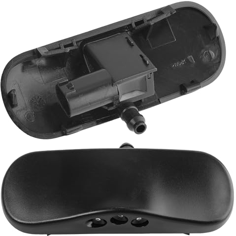 XUKEY Boquillas Lavaparabrisas 4GD955988 4GD955987 2 Piezas Boquilla Lavaparabrisas para Coche Boquilla Rociadora de Parabrisas Delantero Calefactable Boquillas Rociadoras Limpiaparabrisas para Audi