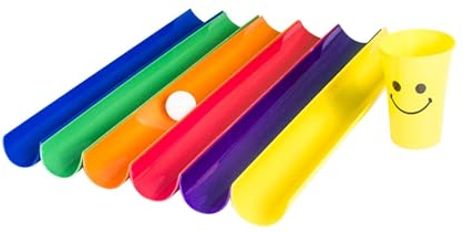 Perfeclan Pipeline-, Pipe Challenge, buntes kooperatives Teamrennen, Teambuilding-Aktivitäten, Spiele für Fitnessstudio, Outdoor, Jugendsportschule, 6 Halfpipes