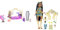 MONSTER HIGH Clawdeen Wolf - Schlafzimmer-Spielset mit Zubehör & Cleo de Nile Puppe - Königliches Outfit, Killerstiefel, Pyramidenrucksack, Zubehör, für Kinder ab 6 Jahren, HHK54
