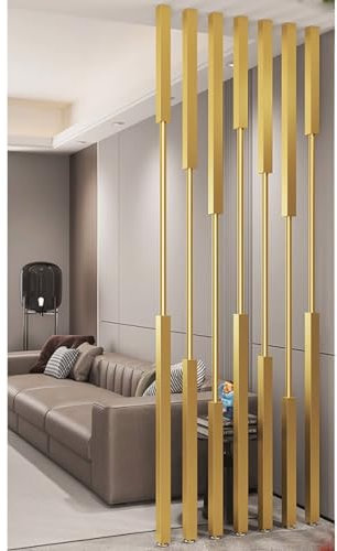 JLXJYS Room Divider/Paravent 7-teiliges Raumtrenner-Set, Pfosten-/Sichtschutzsäulen, 7090110130150170cm, Badezimmer, Kindertagesstätte, Studio, Apartment, Trennwand, Vorhang/Raumteiler