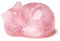 XIANNVXI Rosenquarz Stein Katzen Geschenke für Frauen Katze Rosa Deko Rosenquarz Kawaii Katze Geschenk für Katzenliebhaber Lucky Cat