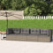 KATERYY 4-TLG. Garten-Lounge-Set mit Kissen Grau Poly Rattan,Edles LoungeSet für den Garten: Entspannung pur aus wetterfestem PERattan
