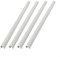 Puupaa 4PCS Radiator Pipe Covers, 15mm Radiator Pipe Hole Collars Cover Insulation - PVC Plastic 20-50cm Long(White-500mm)