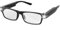 UNISOPH 200% Lupenbrille mit Licht, USB Wiederaufladbare LED Beleuchtete Lesebrille mit Aufbewahrungsbox, Vergrößerungsbrille für Senioren, Arbeiten im Nahbereich, Hobbys, Lesen, Basteln