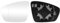 TTCR-II Ersatzspiegel Kompatibel mit VW Polo/UP Spiegelglas,VW Polo 6R 6C 2009-2017/VW UP 121 122 BL1 BL2 2017+ Spiegelglas Beheizbar, Fahrerseite Ersatz Spiegelglas VW UP Außenspiegel Glas-Links